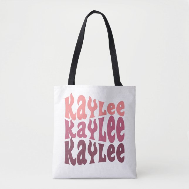 Kaylee Name Personalised Gift Tote Bag (Front)