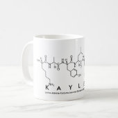 Kayleen peptide name mug (Front Left)
