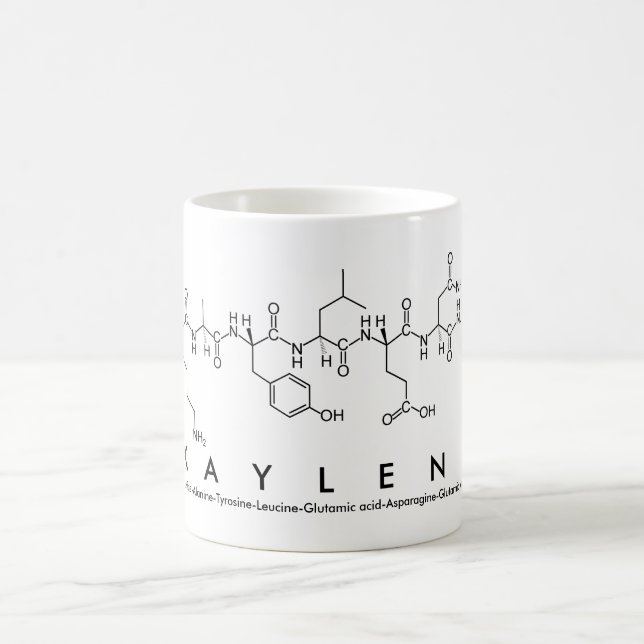 Kaylene peptide name mug (Center)