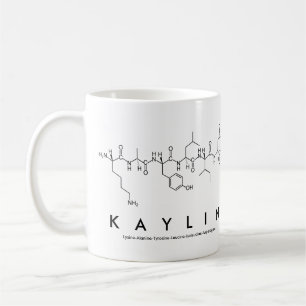 Kaylin peptide name mug