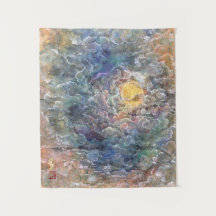 Kayoiji: Moon's Journey Through Ethereal Clouds