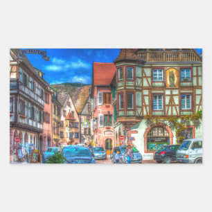 Kaysersberg Alsace France Rectangular Sticker