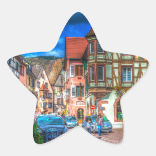 Kaysersberg Alsace France Star Sticker