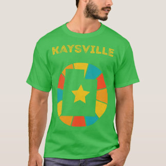 Kaysville Utah Vintage Distressed Souvenir 1 T-Shirt