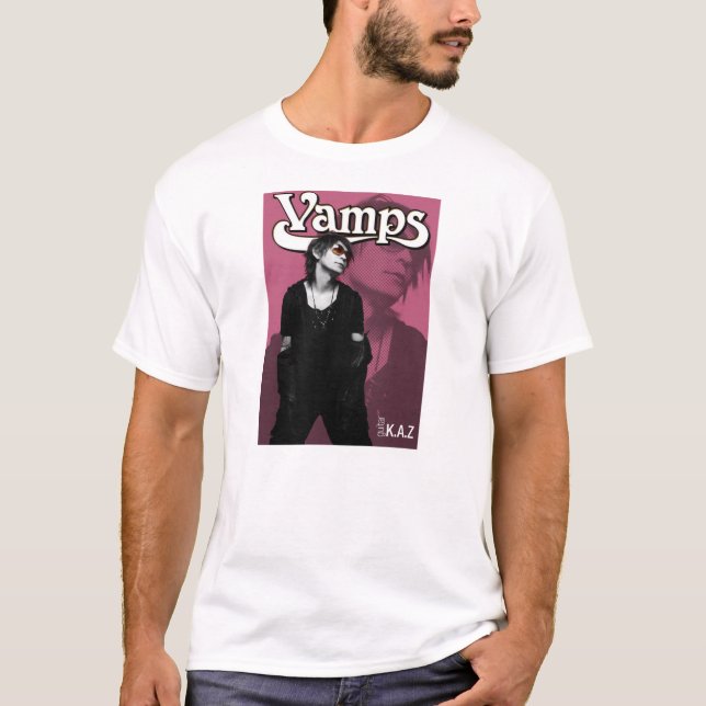 Kaz Guitars Vamps band tee shirt (Front)