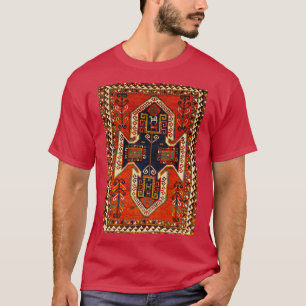 Kazak Antique Persian Rug Print  T-Shirt