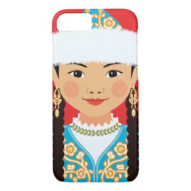 Kazakh Matryoshka Case (Back)