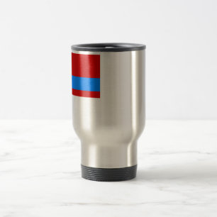 Kazakh SSR Flag Travel Mug
