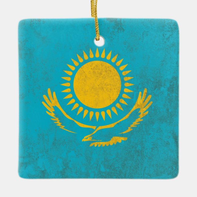 Kazakhstan Ceramic Ornament (Front)
