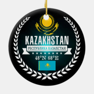Kazakhstan Ceramic Tree Decoration