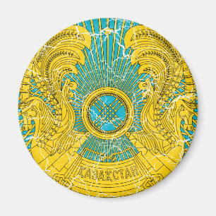 Kazakhstan Coat Of Arms Magnet