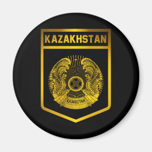 Kazakhstan Emblem Magnet