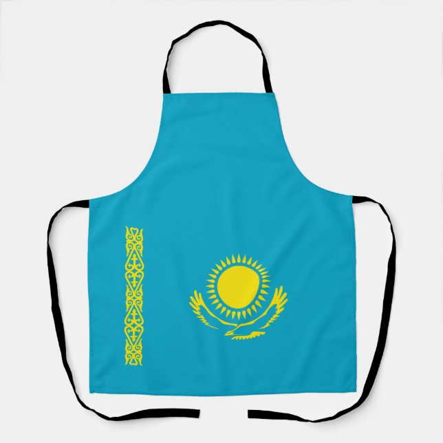 Kazakhstan Flag Apron (Front)