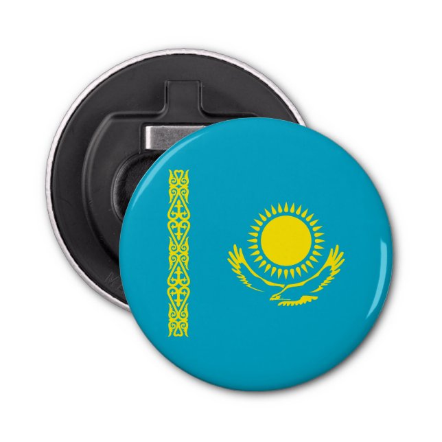 Kazakhstan Flag Bottle Opener (Front)