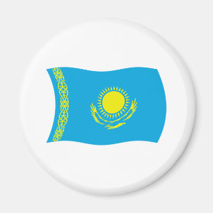 Kazakhstan Flag Magnet