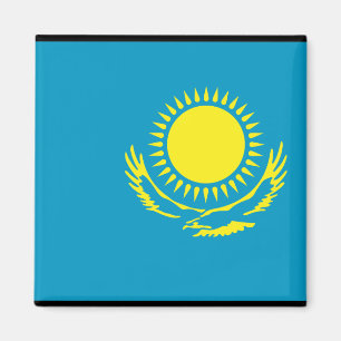 Kazakhstan Flag Magnet