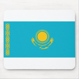 Kazakhstan Flag Mouse Mat