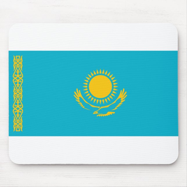 Kazakhstan Flag Mouse Mat (Front)