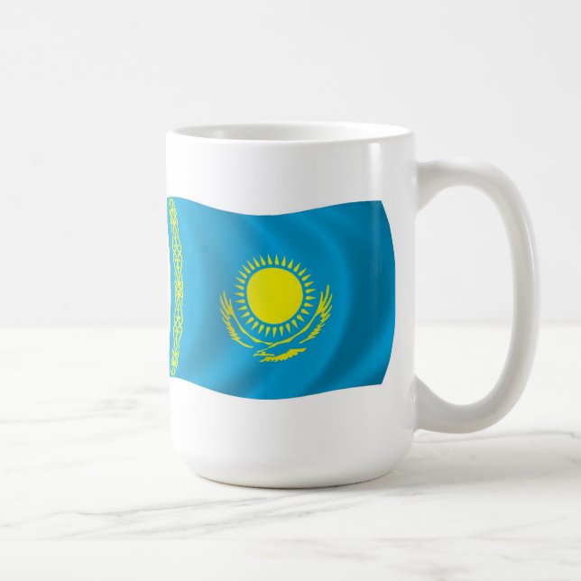 Kazakhstan Flag Mug (Right)