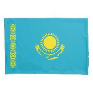 Kazakhstan Flag Pillowcase
