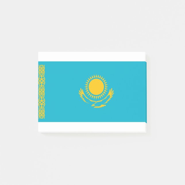 Kazakhstan Flag Post-it Notes (Front)