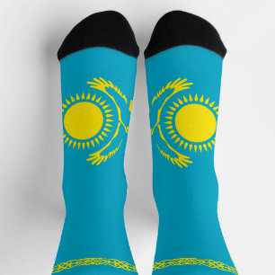 Kazakhstan Flag Socks