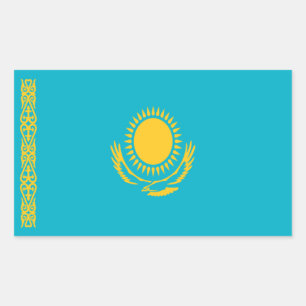 Kazakhstan Flag Sticker