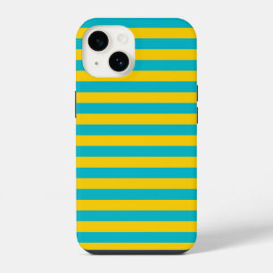 Kazakhstan flag stripes italy symbol lines pattern iPhone 14 case