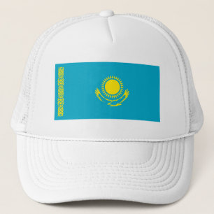 Kazakhstan Flag Trucker Hat