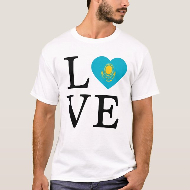 Kazakhstan Love T-Shirt (Front)