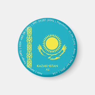 Kazakhstan Magnet