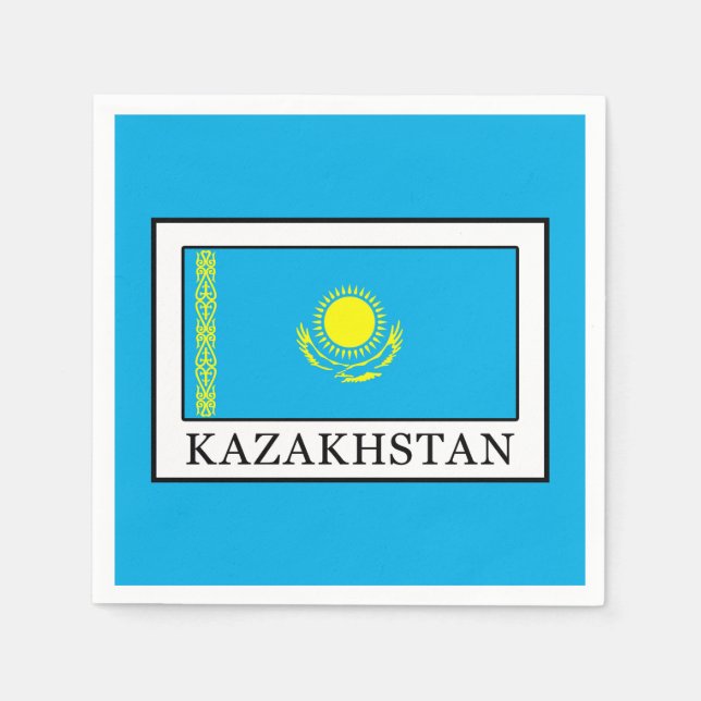 Kazakhstan Napkin (Front)