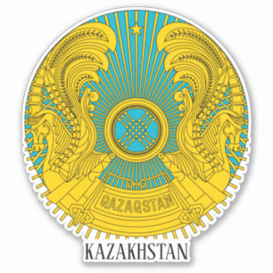 Kazakhstan National Emblem Patriotic