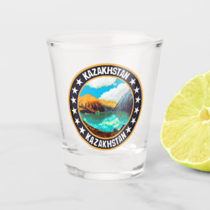 Kazakhstan shot glass