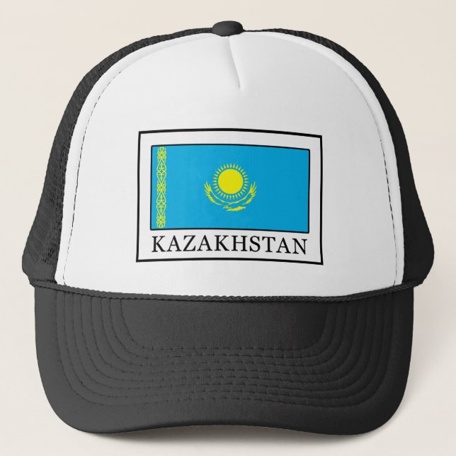 Kazakhstan Trucker Hat (Front)