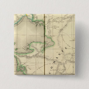 Kazakhstan, Uzbekistan 15 Cm Square Badge