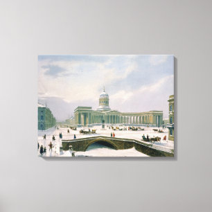 Kazan Cathedral, St. Petersburg Canvas Print