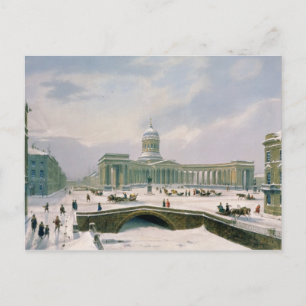 Kazan Cathedral, St. Petersburg Postcard