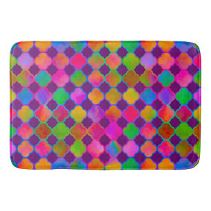 Kazbar Colour Deep Purple Bath Mat