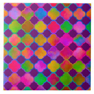 Kazbar Colour Deep Purple Tile