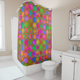 Kazbar Colour Earth Shower Curtain