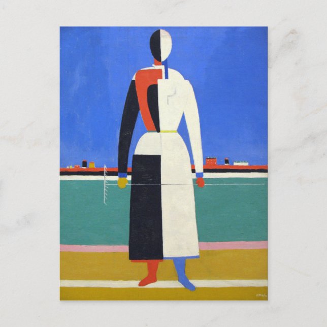 Kazimir Malevich Art Postcard (Front)