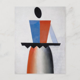Kazimir Malevich Art Postcard