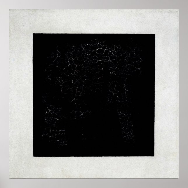 Kazimir Malevich: Black Square Poster (Front)