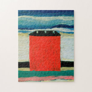 Kazimir Malevich - Red House Jigsaw Puzzle