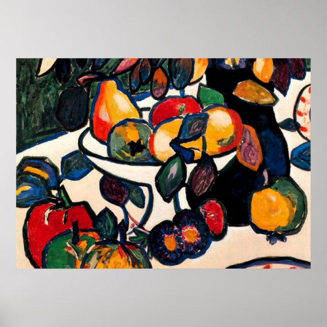 Kazimir Malevich - Still Life, 1911 artwork Poster (Front)