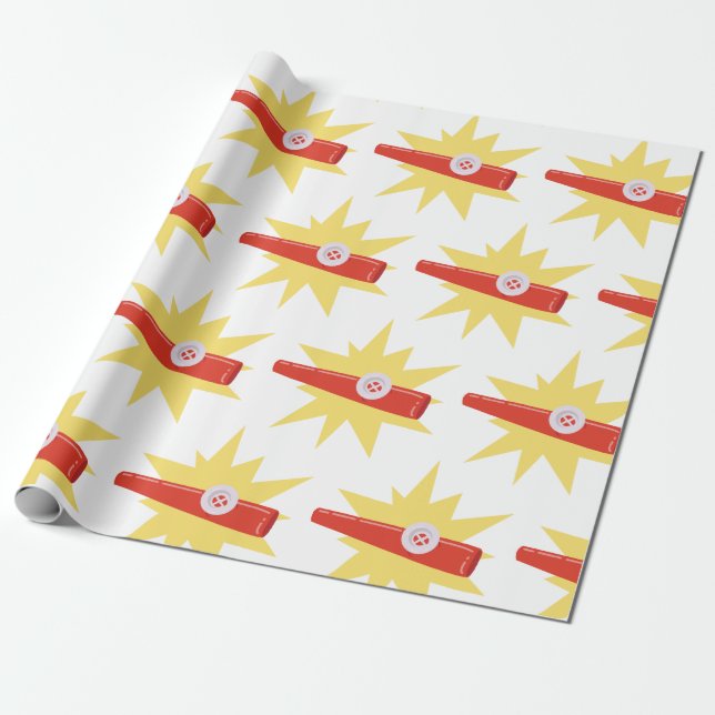 Kazoo Wrapping Paper (Unrolled)