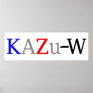 KAZu-W Poster