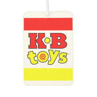 KB Toys Standard Logo Car Air Freshener