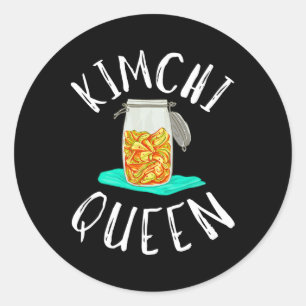 Kbbq Korean Bbq Kimchi Ramen 2  Classic Round Sticker